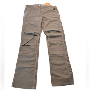 Womens Dovetail Workwear Britt FR Canvas Straight Leg Utility Pants Sz 16 NWT